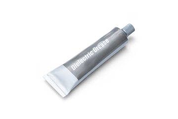 Premium Dielectric Grease Tube for Superior Electrical Connections – Enhanced Insulation, Sealant for Spark Plugs, Connectors, and Electrical Panels Isolated with transparent shadow