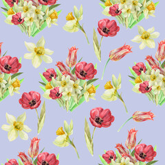 Fototapeta premium flower pattern 1