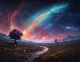 Cosmos in the sky