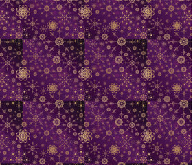 seamless pattern with flowers