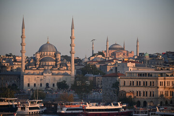 Obraz premium New Mosque in Istanbul.