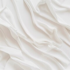 Obraz premium white silk crumble background
