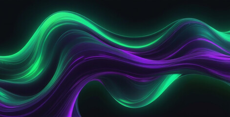Fototapeta premium abstract background with glowing lines
