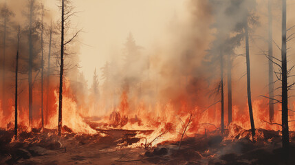Natural Disaster, Forest Fire, Wildfires.