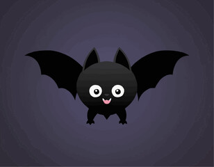 Vector Cute Bat 
