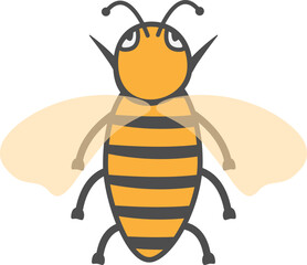 Cute Bee insect Expression