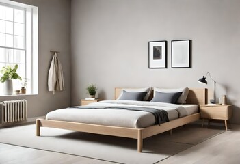 A simple bedroom 