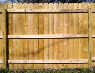 new fence section