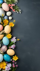 Obraz na płótnie Canvas A Bunch of Eggs Sitting on Top of a Table