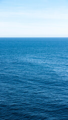 Horizonte marino en oceano atlántico - obrazy, fototapety, plakaty