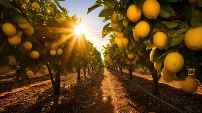 citrus lemon farm