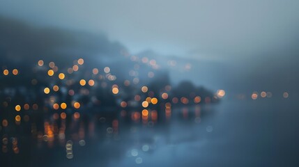 blurred lights