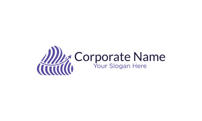 abstract logo design for corporate company
