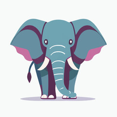 Elephant logo on a white background 