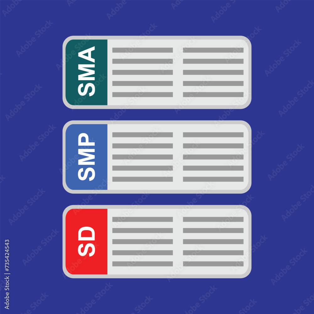Poster set of web buttons for websites. flat design. vector illustration. resources graphic element design.