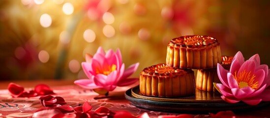 Delicious assorted mini cakes on a ceramic plate for dessert lovers and pastry enthusiasts