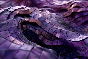 Kissenbezug lila mosaic © Patrick