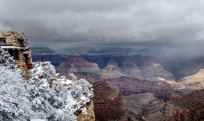 Grand Canyon Snow