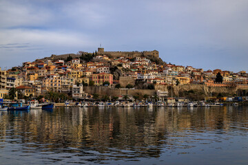 Fototapeta na wymiar View from Kavala city, Greece