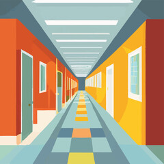 Hallways and corridors  