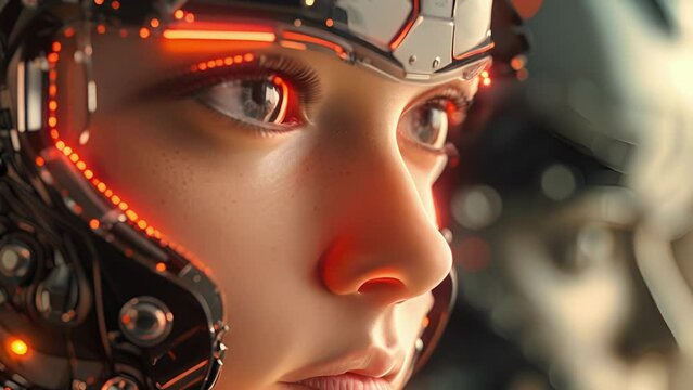 An closeup of a trainees face focused and determined as they concentrate on operating a complex automation machine highlighting the intensive and handson nature of this type