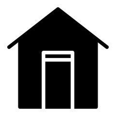 This is the Home icon from the Tools and Construction icon collection with an Solid style