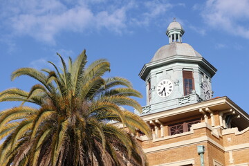 The historic 1912 Citrus County Courthouse in Inverness, FL