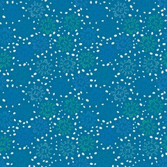 Abstract illumination seamless light bulbs pattern for wrapping paper and fabrics and kids print and school accessories