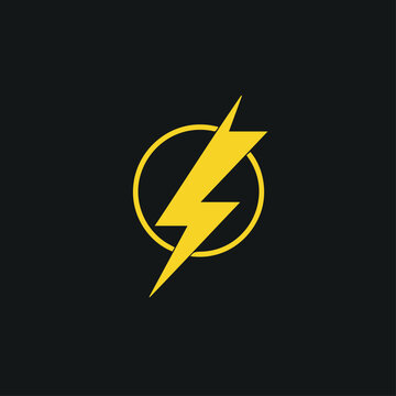 Lightning in cartoon, doodle style. Image for t-shirt, web, mobile apps and ui.  Isolated 2d vector illustration in logo, icon, sketch style, Eps 10. AI Generative