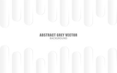 Gradient white monochrome background template design, abstract grey and white background design