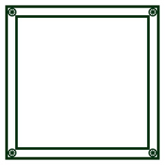 Graphic color border, frame, shape - 735477944