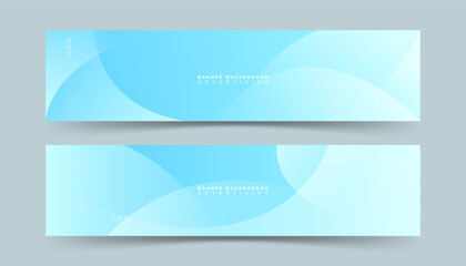 Banner background template, blue gradient, set collection, simple design. Colorful. Vector , eps 10
