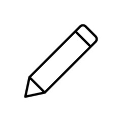 Pencil icon vector. pen symbol. edit icon vector