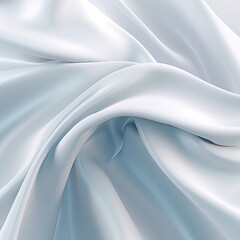 Luxurious Silk Satin Drapery: Elegance in Flowing Textile
