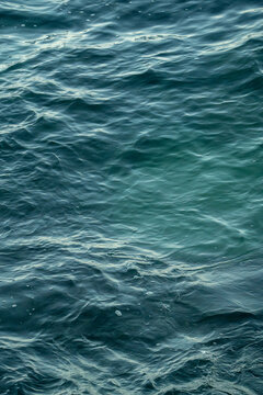 Blue ocean sea texture photo print © PIC by Femke