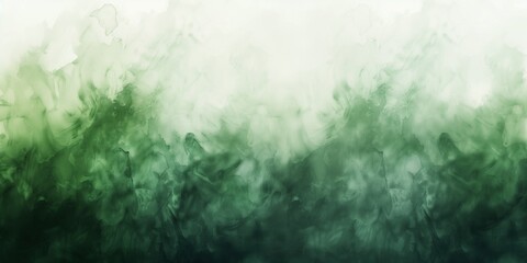 Obraz premium Abstract Green Watercolor Smoke and Fog Textures