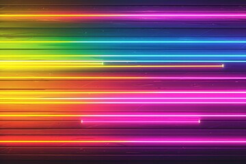abstract background with neon glowing lines