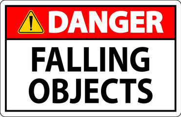 Danger Sign, Falling Objects