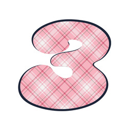 pink heart on a white background