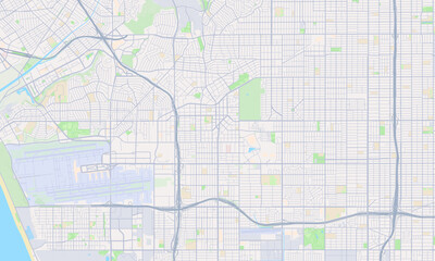 Inglewood California Map, Detailed Map of Inglewood California