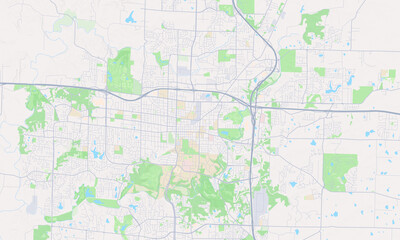 Columbia Missouri Map, Detailed Map of Columbia Missouri