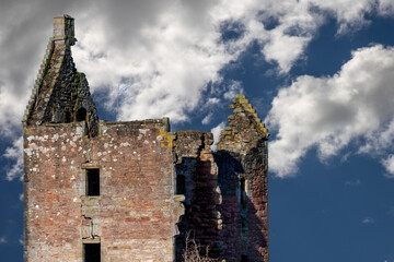 Gilbertfield Castle is a ruined 17th-century castle in South Lanarkshire, Scotland. UK. It is located on the north slope of Dechmont Hill, just outside Cambuslang, to the south-east of Glasgow. 