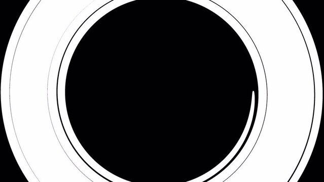 Pulse Bold Archimedean Spiral