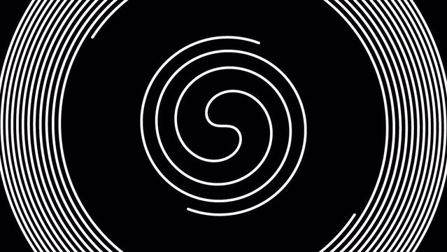 Double Ended Fermat Spiral