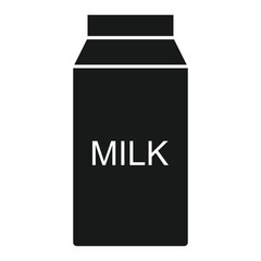 milk icon vector