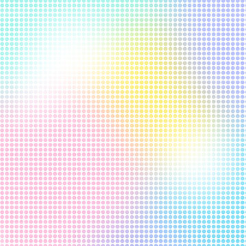 Colorful dot texture transparency PNG