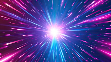 Abstract light burst background with free copy space 