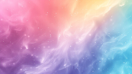 Dreamy Pastel Nebula, Ethereal Cosmic Background, Perfect for Wellness, Meditation, and Creative Design Concepts