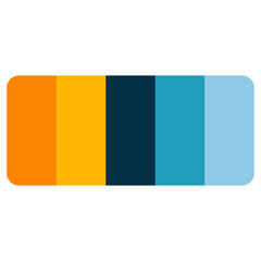 Vector illustration with palette. Color matching color palette. Fashion Trend Color guide palette. RGB HEX color guide Swatch Catalog Collection. Suitable for Branding.