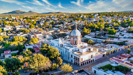 Panoramic View of Mineral de Pozos